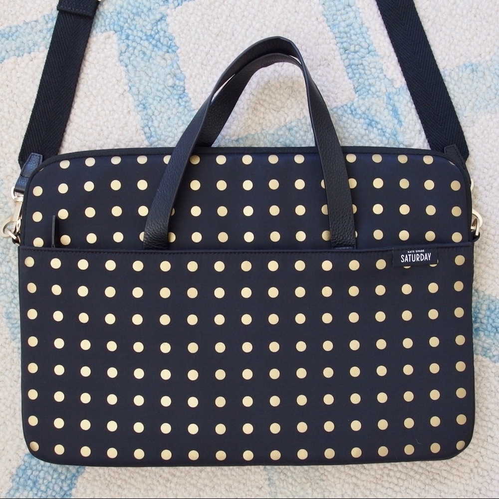Kate Spade Saturday Polka Dot Laptop Bag